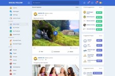 Sito web social network + hosting SSL gratuito