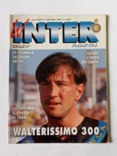 rivista W INTER FOOTBALL CLUB anno 1993 numero 11 WALTERISSIMO 300