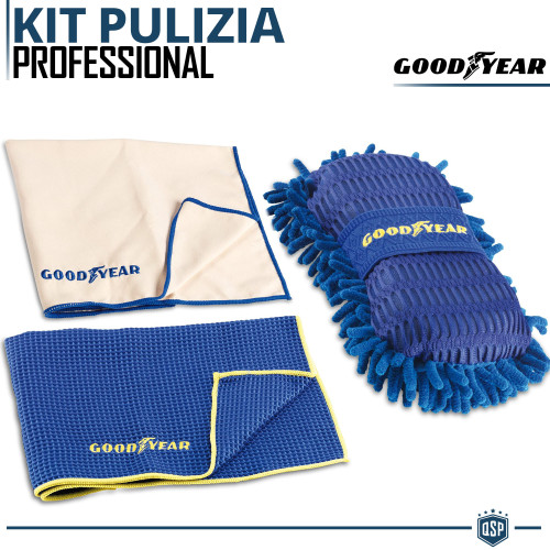 Kit pulizia auto professionale - kit,