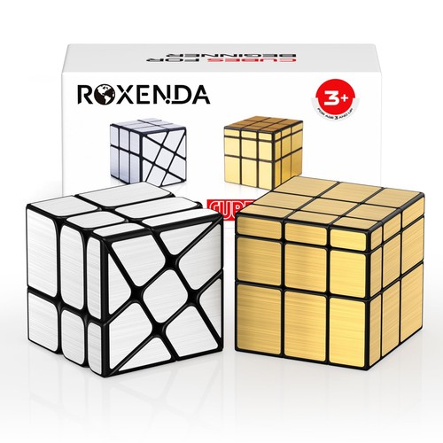 Set cubi specchio oro - 2, e