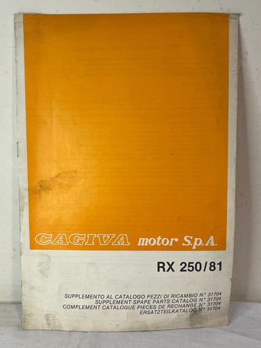 Cagiva supplemento catalogo - cagiva,