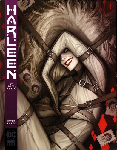 Harleen book dc black - harleen,