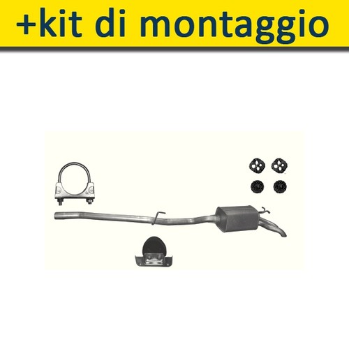 Silenziatore marmitta - silenziatore,