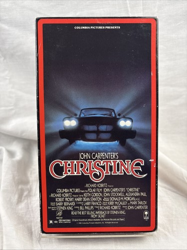 John carpenter christine vhs - john,