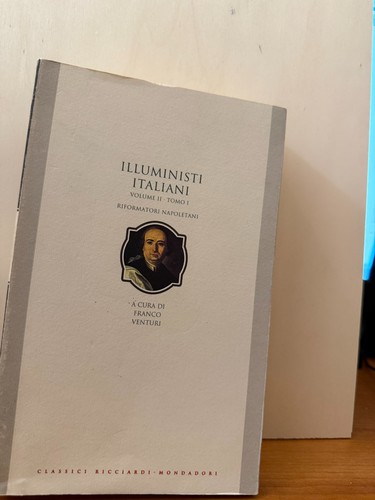 Illuministi italiani volume - illuministi,