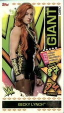 2021 Topps Slam Attax WWE #OV6 Becky Lynch Giant Cards