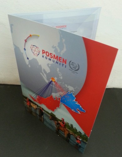 Malesia world post day postmen - malesia,