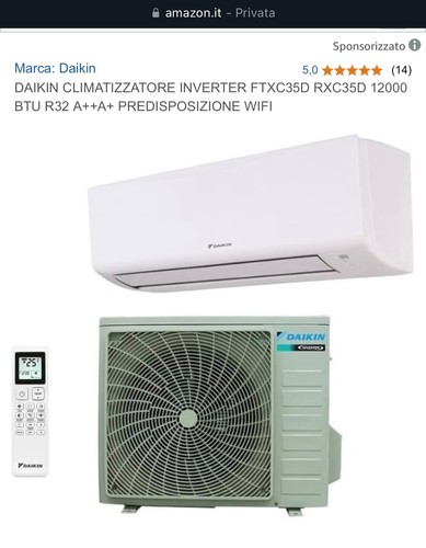 Climatizzatore daikin sensira - climatizzatore,