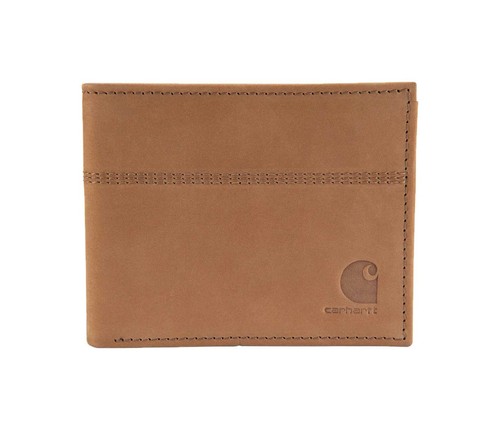 Carhartt saddle leather bifold - carhartt,