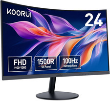 Monitor 23.6 Pollici Curvo