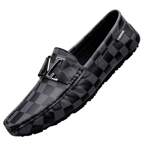 Genuine leather loafers - leather,