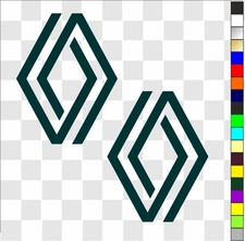 Adesivi Renault x 2 (Stile 4)