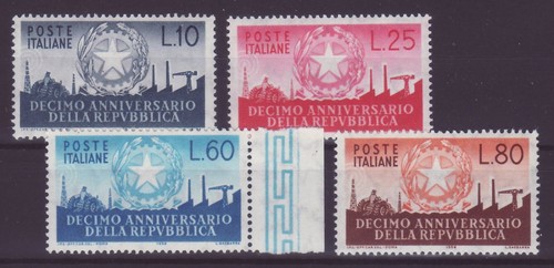 Italia 1956 lotto 967 970 - 1956,