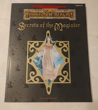 Dungeons  Dragons Advanced  SECRETS OF THE MAGISTER  TSR 11430 FORGOTTEN REALMS