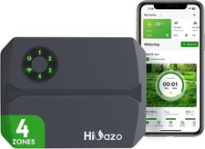 Centralina irrigazione WiFi 4 zone, 16 programmi, salti meteorologici smart