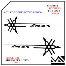 KIT 2 ADESIVI SOTTOPEDANA YAMAHA TMAX STELLA PER T-MAX 500 COLORE NERO