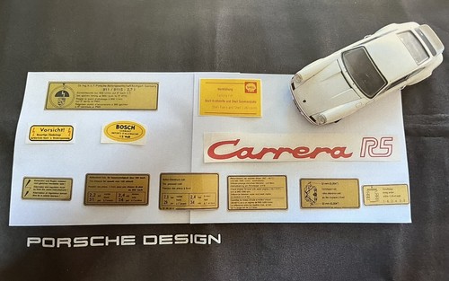 Decals vano motore porsche - vano,