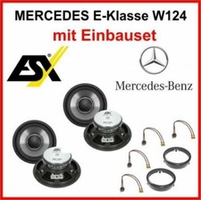 Kit altoparlanti compatibili con Mercedes Classe E W124 1984 - 1997 anteriore + posteriore
