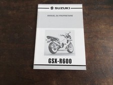 Suzuki gsx r600 2000 manuale - gsx-r600,