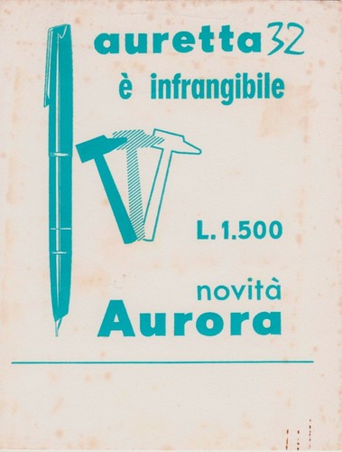 Penna aurora carta assorbente - aurora,