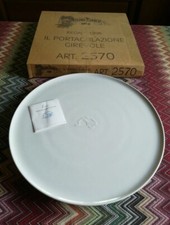 MULINO BIANCO BARILLA PIATTO VASSOIO PORTACOLAZIONE GIREVOLE LEGNO REGALI 1996