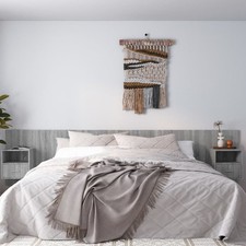 Testiera Letto con Comodini in