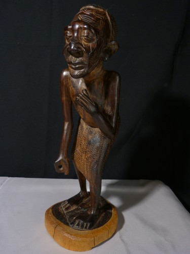 Scultura statua africana - statua,