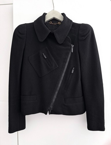 Gucci giacca lana look biker - gucci,