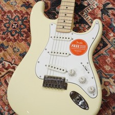 Squier by Fender Affinity Series Stratocaster Olympic White Maple Entry Model 20