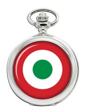 Italiano Air Force Tondo (Aeronautica Militare) Orologio da Tasca