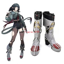 Zenless Zone Zero Jane Doe Black Dragon Trainer costume cosplay scarpe stivali alti
