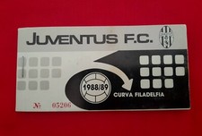 Abbonamento/Biglietto/Ticket Juventus Campionato 1988/89