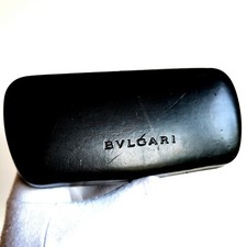 fodero occhiali custodia BVLGARI sunglasses case astuccio da sole rigido bulgari