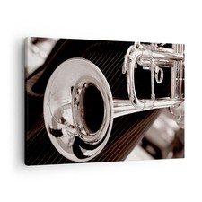 Quadro tela 70x50cm musica - tela,