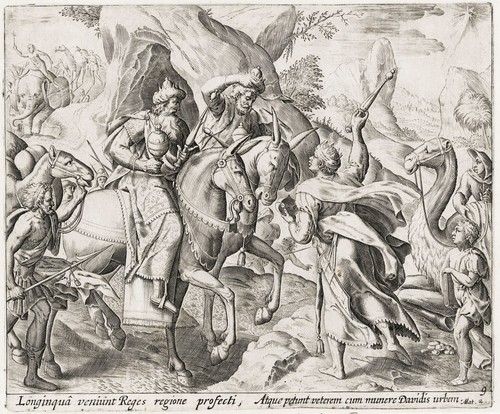 Sadeler groenning magi - sadeler,