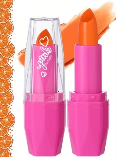 Rossetto trasparente arancione