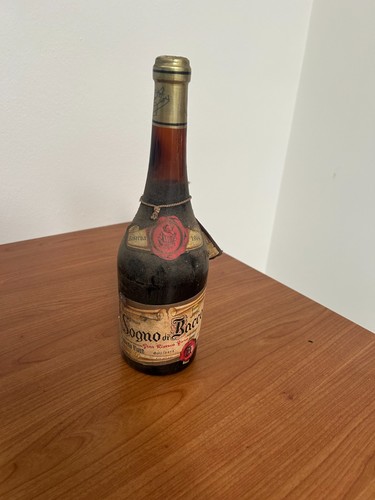 Bottiglia vino sogno bacco - bottiglia, di