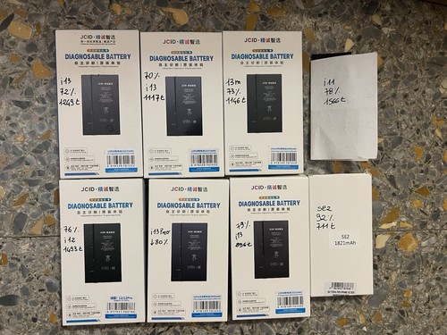 Stock batterie originali - 8x,