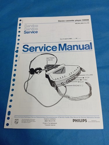 Philips d6608 vintage - d6608, stereo
