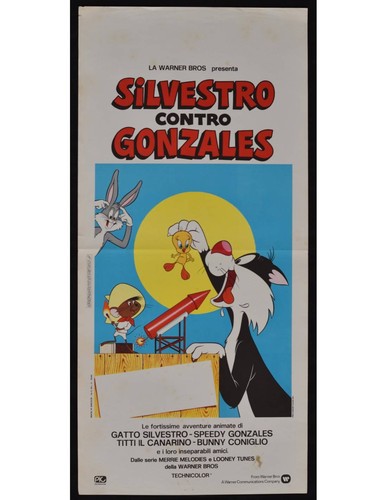 Locandina silvestro contro - locandina,