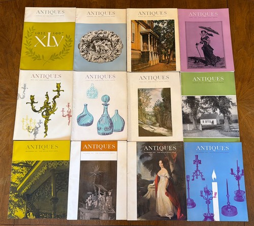 The magazine antiques - the,
