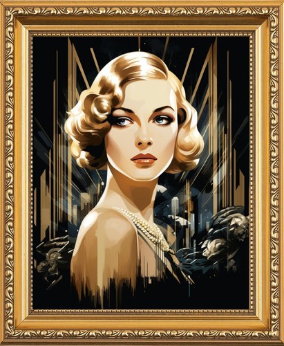 Art deco - art, nouveau