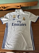 Real Madrid Jersey Camiseta Maglia  Home 2016-17.  #7 Ronaldo. Size Medium