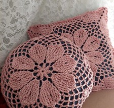 2pc  cuscinetti All'uncinetto