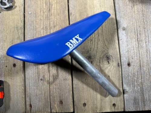 Old school bmx sella blu - old, mx
