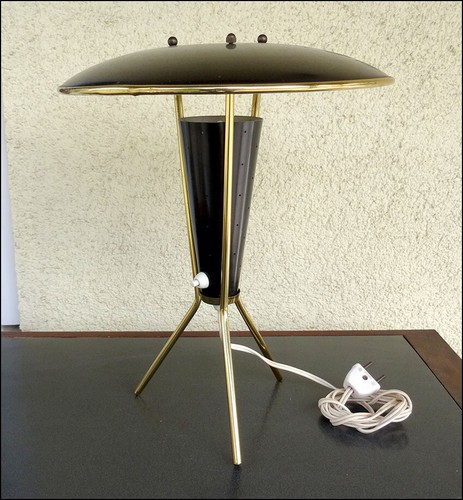 Vintage lampe tripode - lampe,