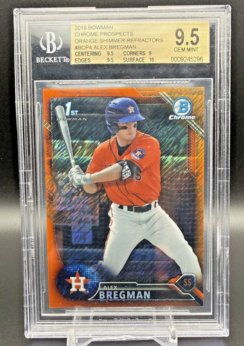 Alex bregman 2016 bowman - 2016, 1°