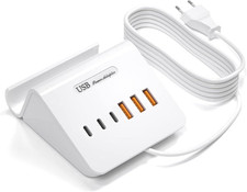 WUKUR Caricatore USB Multiplo