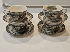 Set 4 tazze piattini vintage