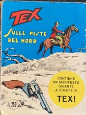 ?? Sulle piste del Nord *Tex Gigante 122* / Con manifesto   [Araldo, 1970]